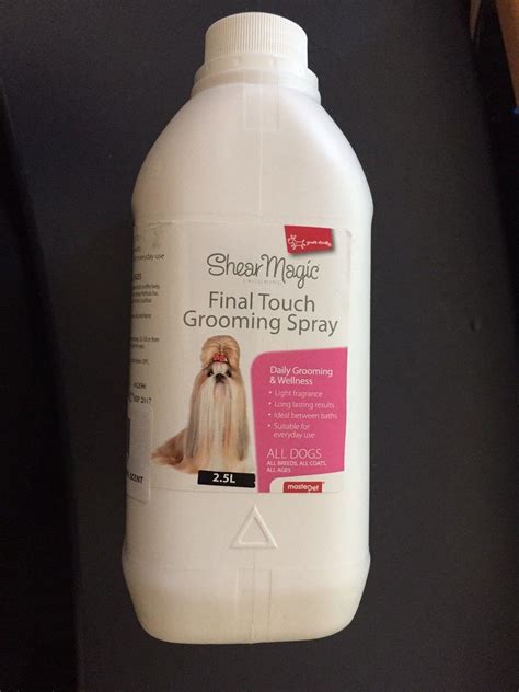 Magic touch grooing spray